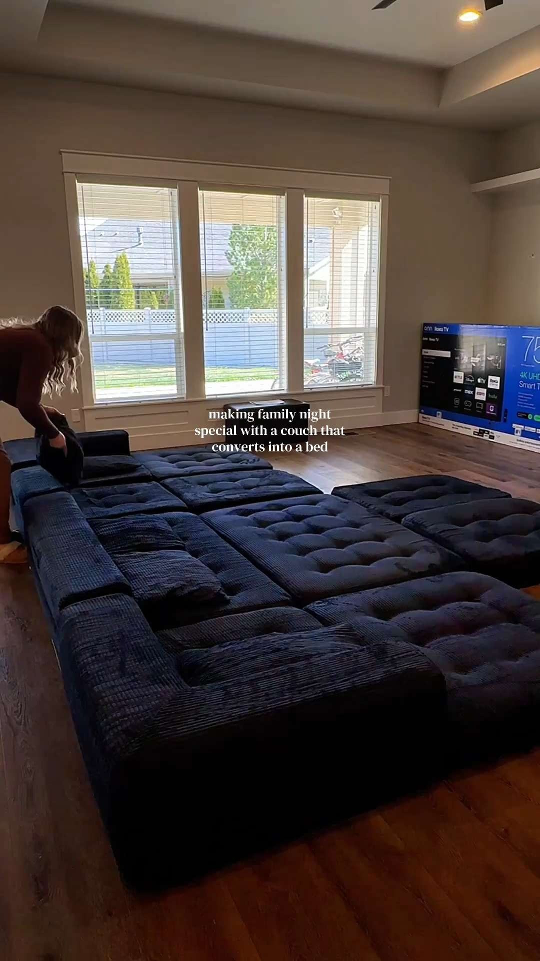 🛋️ A cozy couch perfect for movie nights

 

 #LTKmomlife #LTKHome #LTKKids