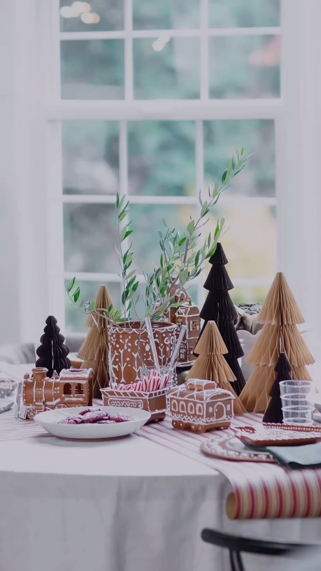 The Pottery Barn gingerbread train look… without the $199 price tag.

I’ve linked the exact Pottery Barn set plus the spray paint and glue I used to recreate the look for under $9.

DIY it or buy it — both are linked here.

#LTKSeasonal #LTKHome #LTKHoliday