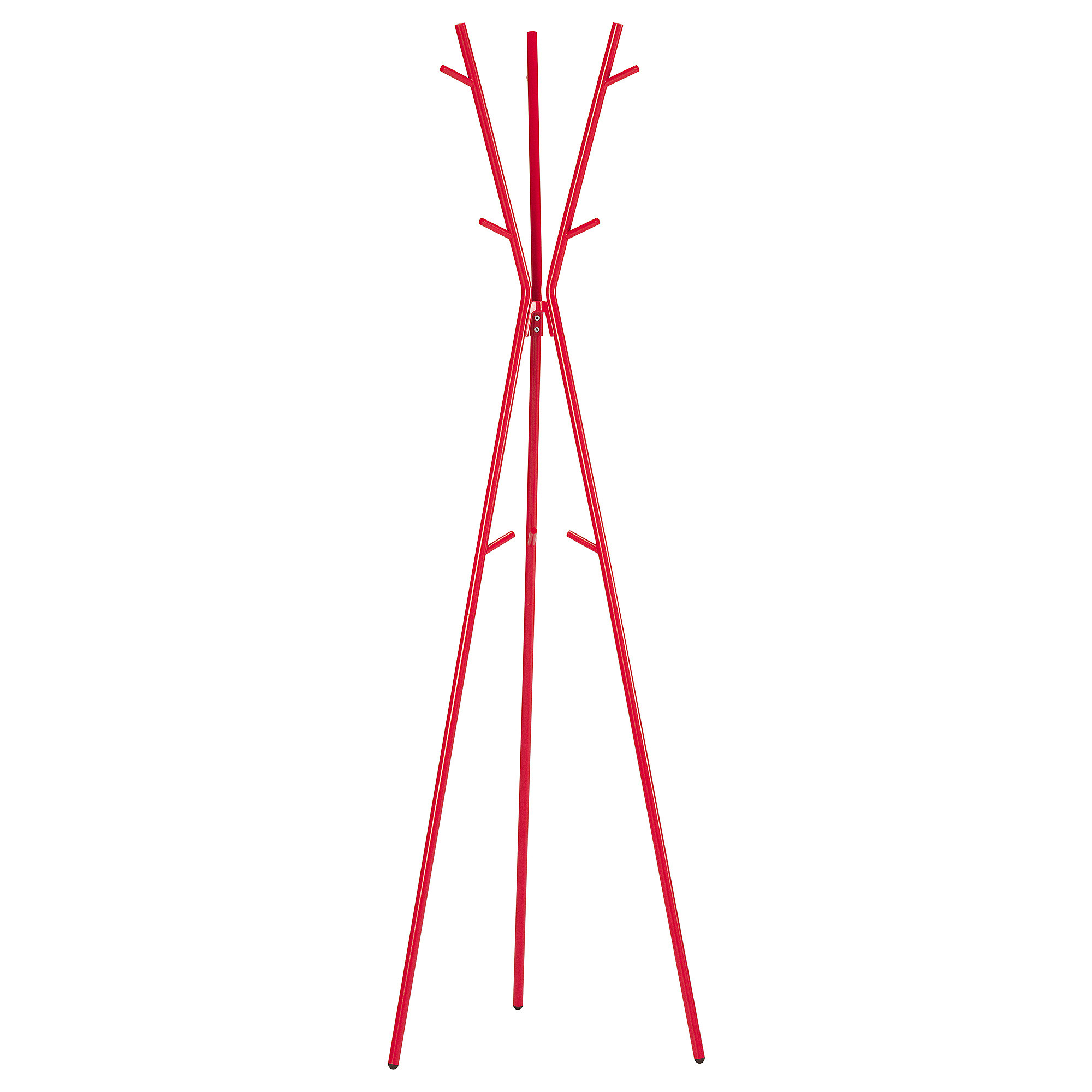 Hat and coat stand, bright red, 66 1/2 " | IKEA US