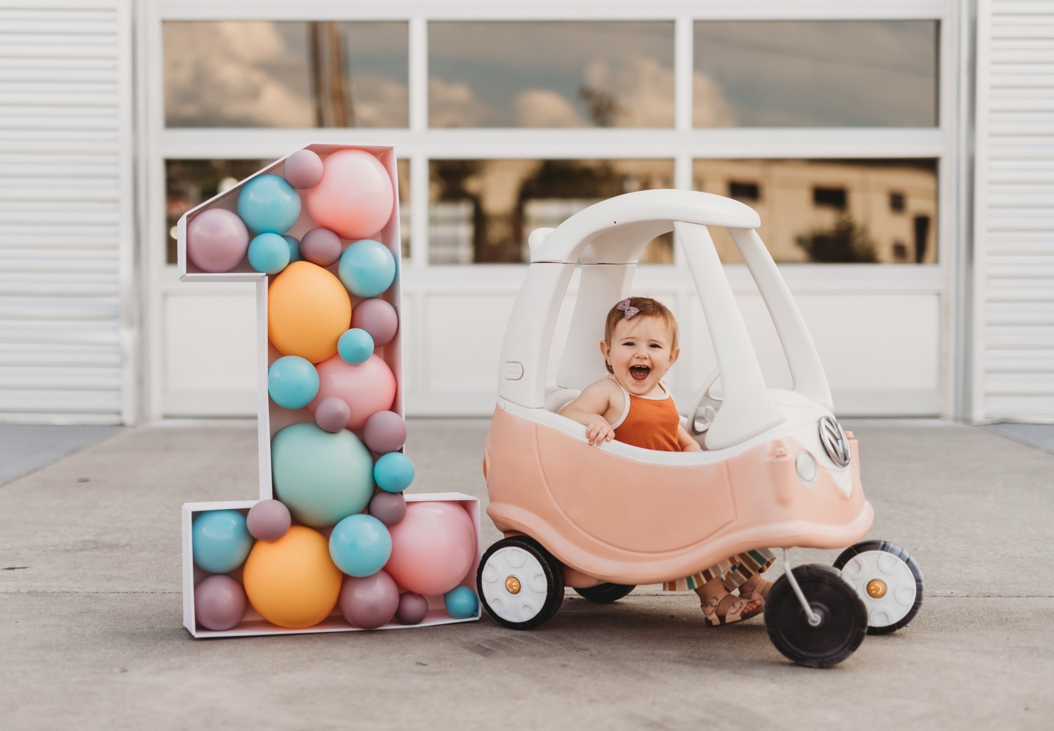Baby girl first birthday photoshoot cozy coupe makeover turning one! Number one balloons! 

First Birthday, VW Cozy Coupe, toy makeover, toddler, summer project, girl gift 

#LTKkids #LTKbaby #LTKfamily