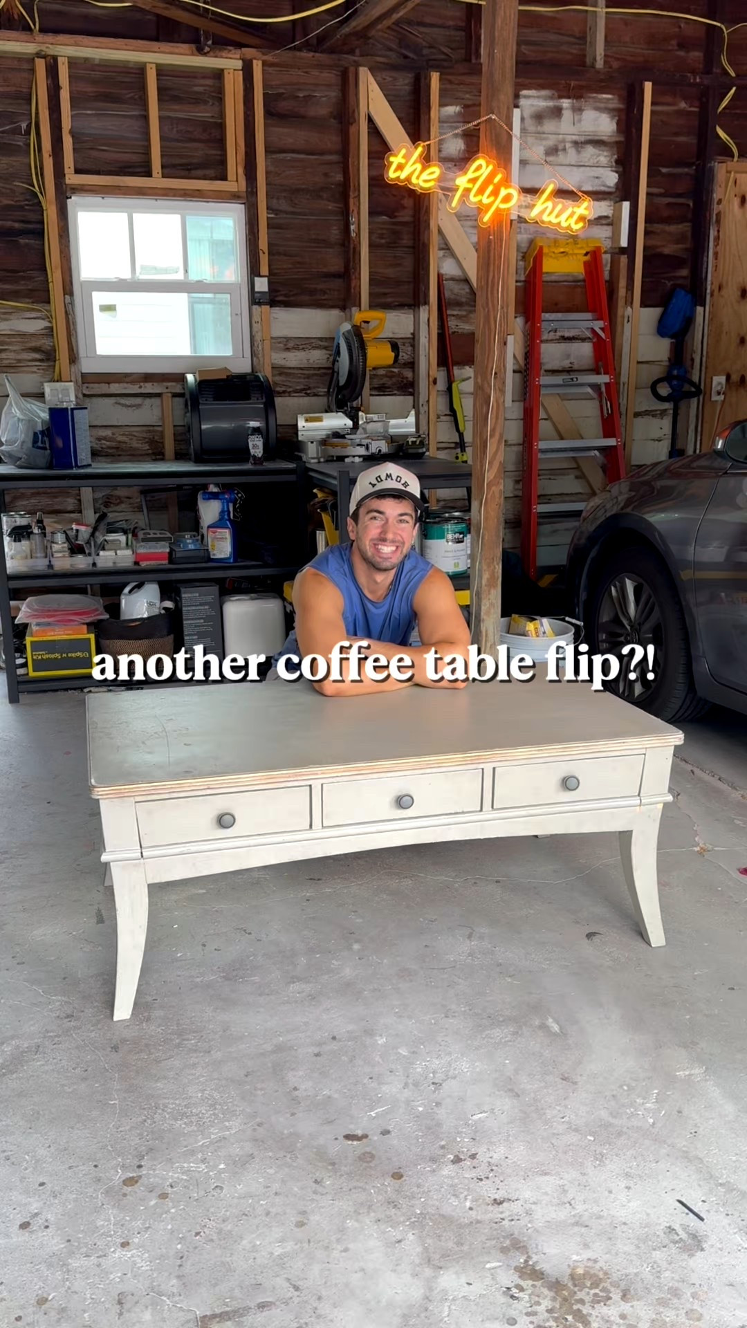 
Third times the charm finding a furniture flip COVERED in paint that needs to be stripped 🥲

I was this close 🤏🏻 to walking out of goodwill empty handed only to run into this beautiful three drawer coffee table at the last minute, for only $15 🤯💸

I knew I had some hard work ahead of me as it was slathered in the most basic gray paint, only to realize after stripping it was hiding the most gorgeous wood design 🙈 

I asked you on Instagram whether to keep it light or go with a darker stain since I haven’t really done a dark look in a minute ⏰

The darker stain won, so I used a stain I’ve actually used on flips that I’ve kept in my own home which is coffee by Minwax. It was a gel style stain and for some reason it was not wiping off and I FREAKED 😳

I got it removed but the finish was uneven so I re-sanded and went in with the regular oil based stain in the color Dark Walnut, this worked much better 🙏🏻

The end result was a upscale, timeless coffee table that was probably walked by over 100 times, sitting in a corner of goodwill 😥

I say it every time, but transformations like these are why I do what I do! Bringing pieces that are hidden and lost back into their LIGHT 💡 

If any fellow DIY lovers know what was up with my staining technique and why I had such a difficult time please share it in the comments 📲

Do you like the final tone of this finish? Let me know and I’ll see you for the next find! 🔎

#furnitureflip #furnituremakeover #diy #upcycling #flipforprofit #thriftfind


#LTKdayinmylife #LTKHome #LTKvlog
