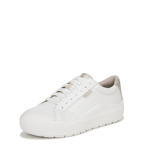 Dr. Scholl's Shoes Women's Sneaker, White/Gold, 9.5 | Amazon (US)