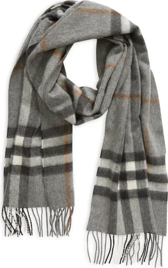 Burberry Giant Check Cashmere Scarf | Nordstrom | Nordstrom