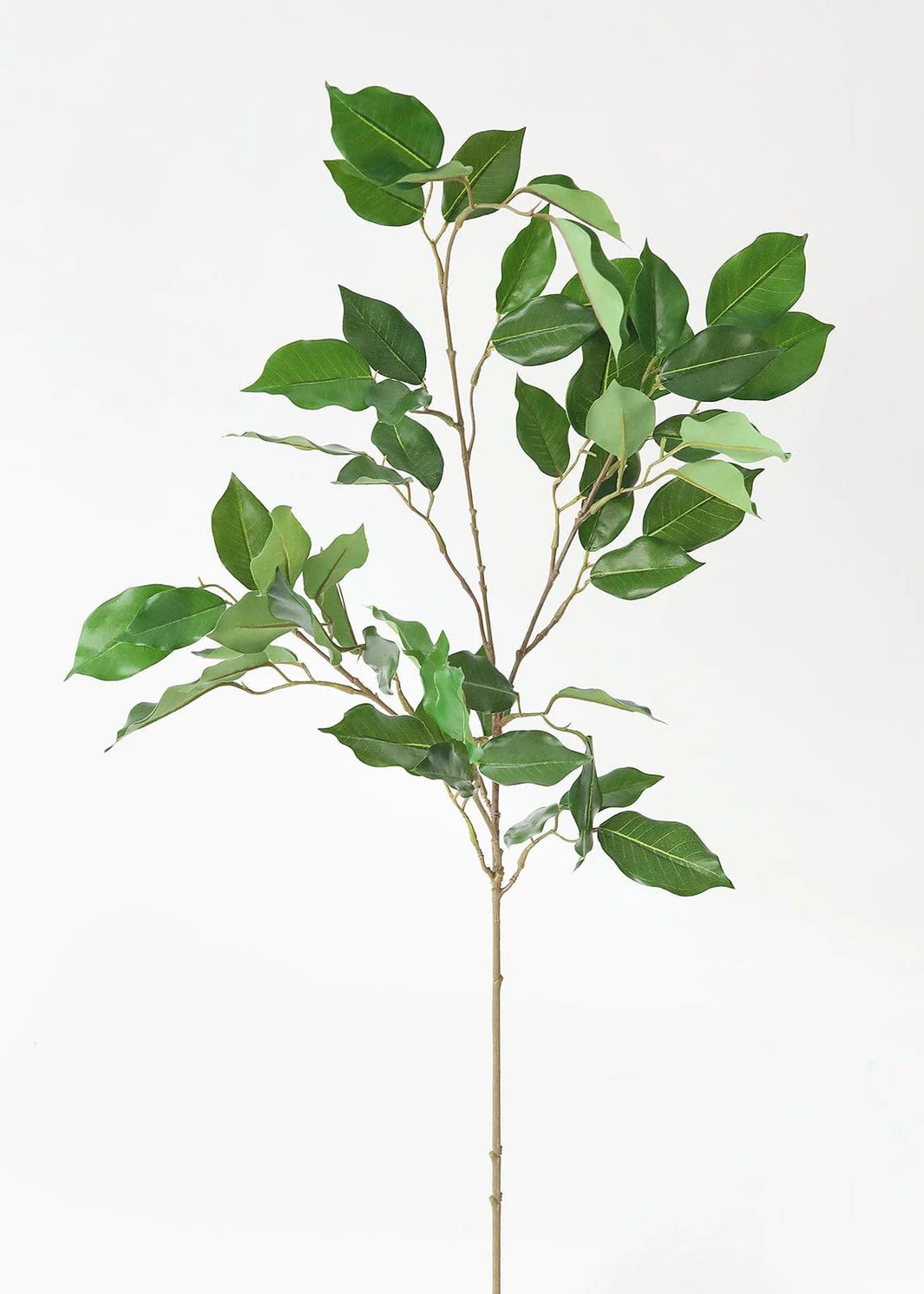 Fake UV Protected Indoor/Outdoor Ficus Leaf Branch - 41" | Afloral (US)
