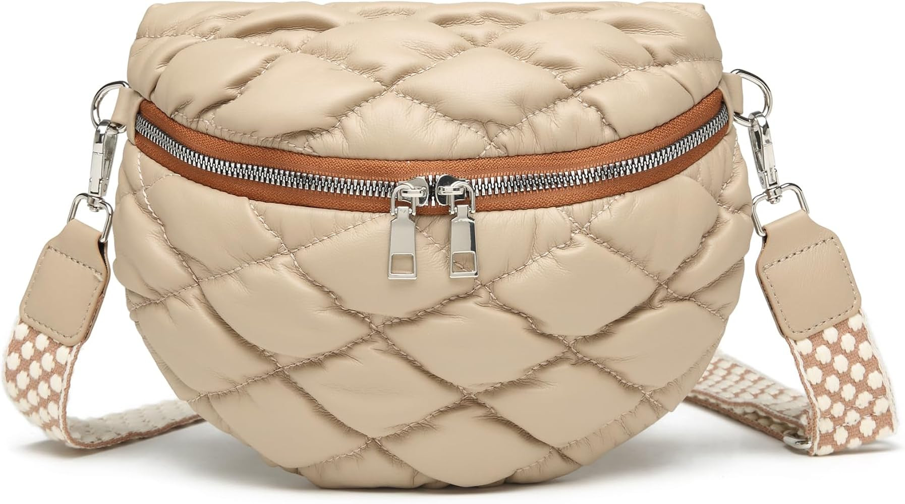 Eslcorri Crossbody Bags for Women - Fashion Sling Purse Shoulder Bag Fanny Pack Leather Causal Ch... | Amazon (US)