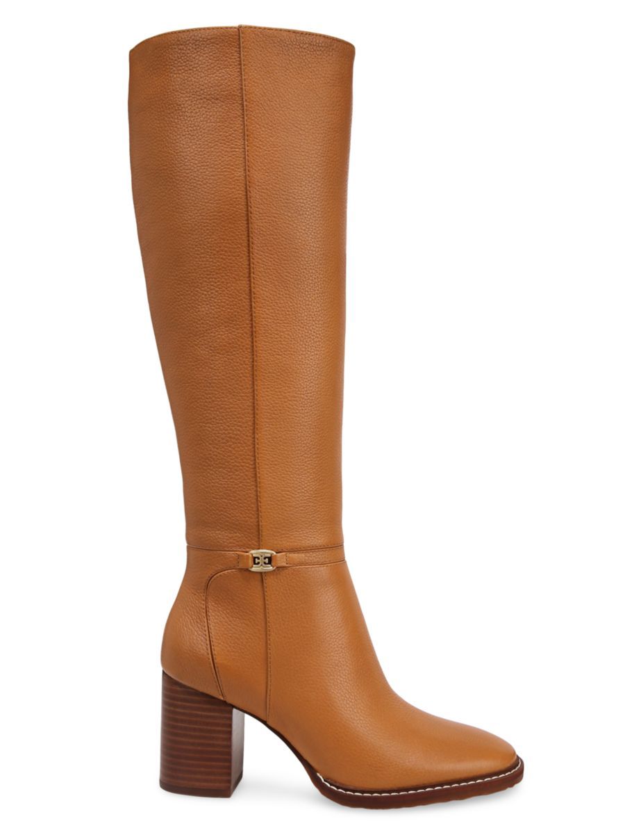 Sam Edelman Elsy Leather High Boots | Saks Fifth Avenue