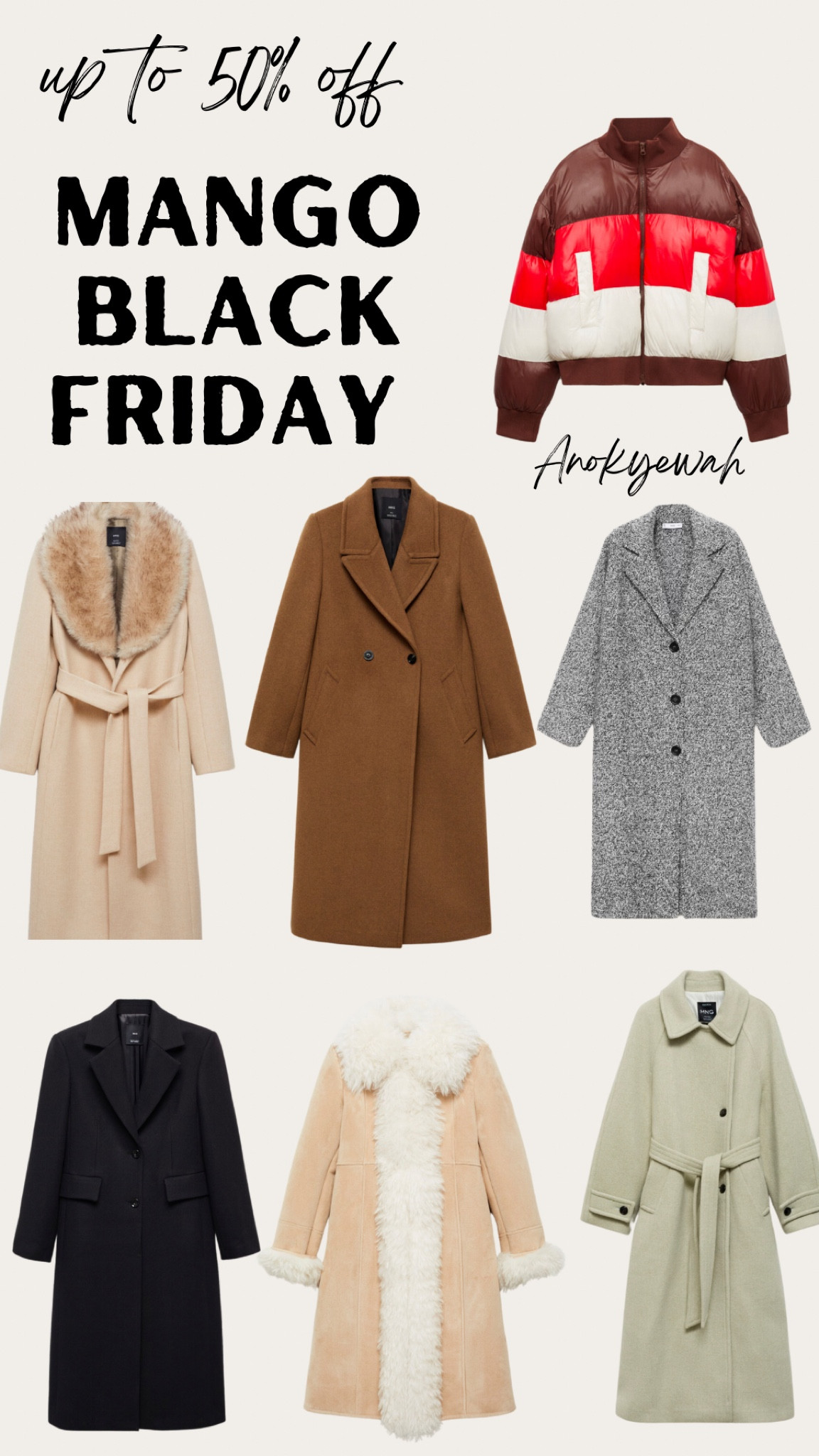 Coat deals at Mango. Up to 50% off 

#LTKSaleAlert #LTKCyberWeek #LTKGiftGuide