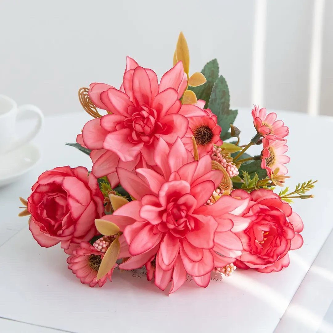 Create beautiful arrangements with this Silk Dahlia, Rose, and Daisy artificial flower set from EpicDealsStore. Designed with soft silk petals and versatile styling, these blooms are perfect for wedding bouquets, party decor, DIY floral boxes, or everyday home arrangements. Whether you’re designing your own centerpiece or adding to an existing display, these realistic flowers bring timeless beauty and creative flexibility to any space.

#LTKHome #LTKStyle #FauxFlorals #DIYDecor #WeddingDecor #FloralDesign #HomeDecorInspo #SilkFlowers #CenterpieceIdeas #CraftSupplies #WeddingInspo #EasyDecor #FloralArrangement

#LTKSeasonal #LTKWedding #LTKHome