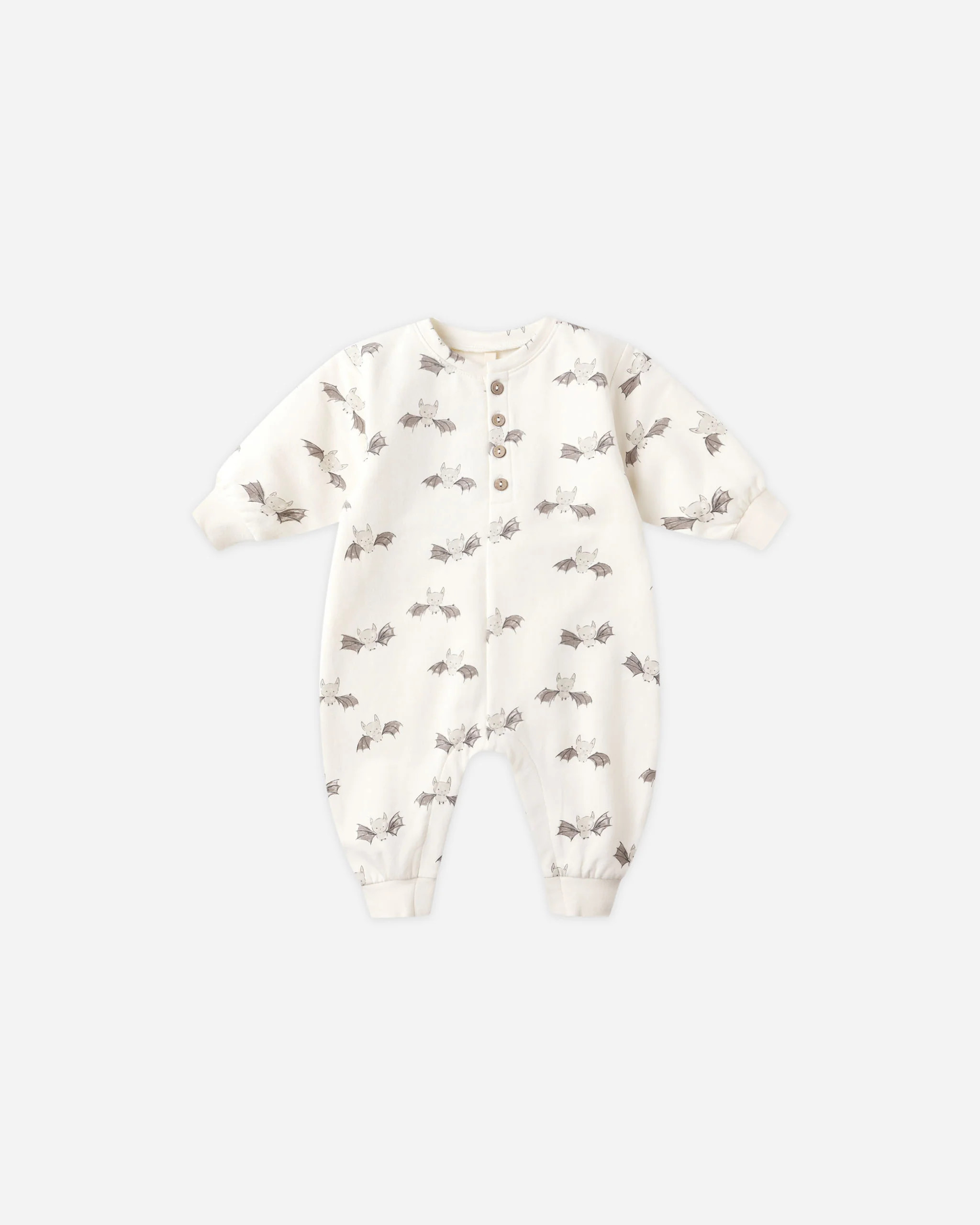 Relaxed Fleece Jumpsuit || Smiley Pumpkins | Rylee + Cru
