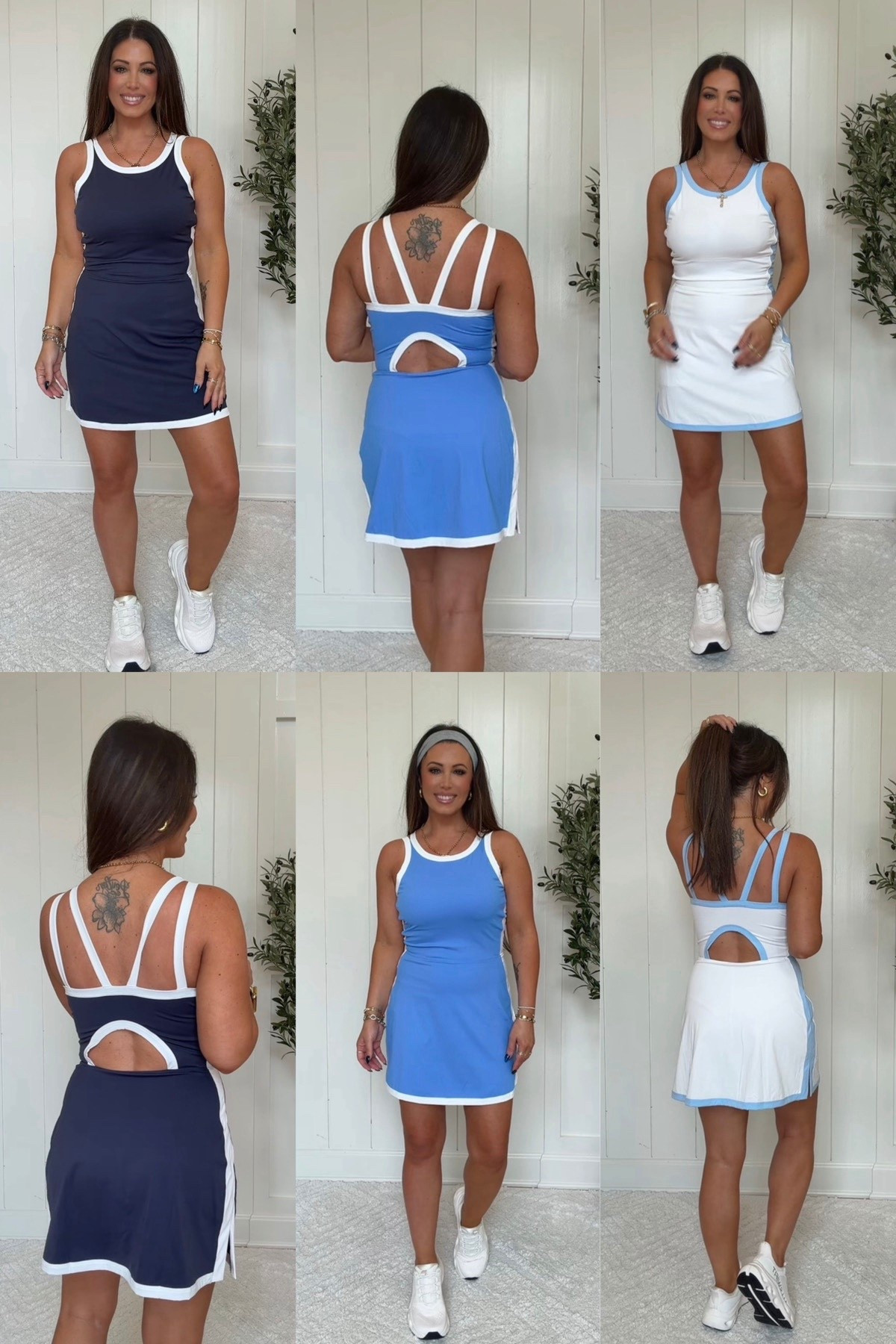 Amazon athletic dress under $40 — easy sports mom outfit, comfy and flattering. sized up to medium 🤍 

#LTKgrwm #LTKootd #LTKMothersDay

#LTKOver40 #LTKMidsize #LTKPetite