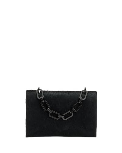 AllSaints Yua Luxe Clutch, Black | Amazon (US)