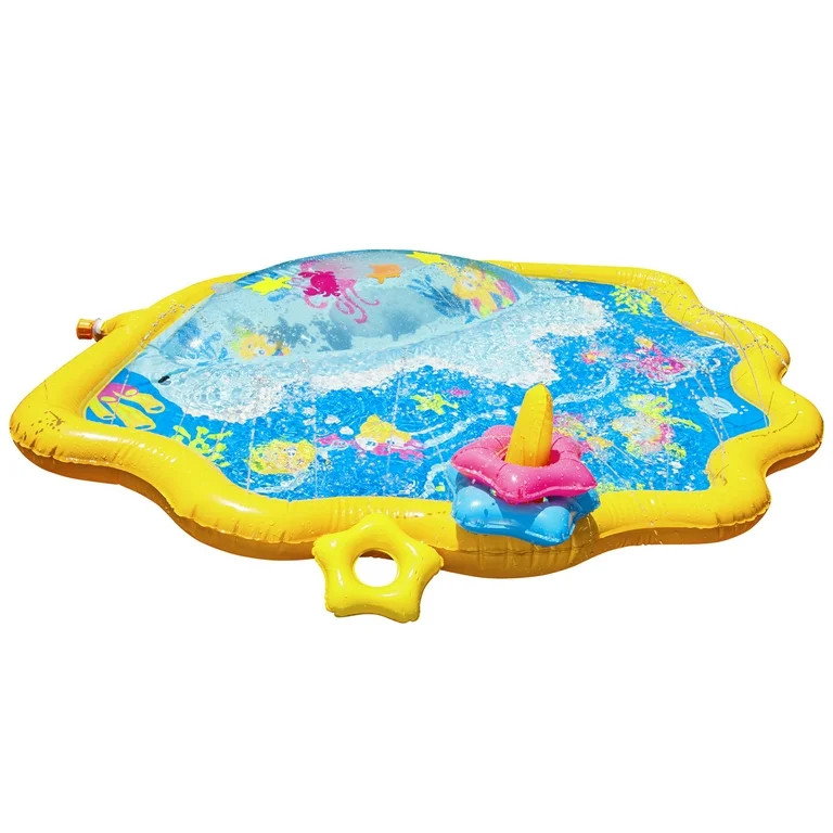 Banzai Jr. Tidepool Discovery Sprinkling Mat, 18 Months & Up - Walmart.com | Walmart (US)