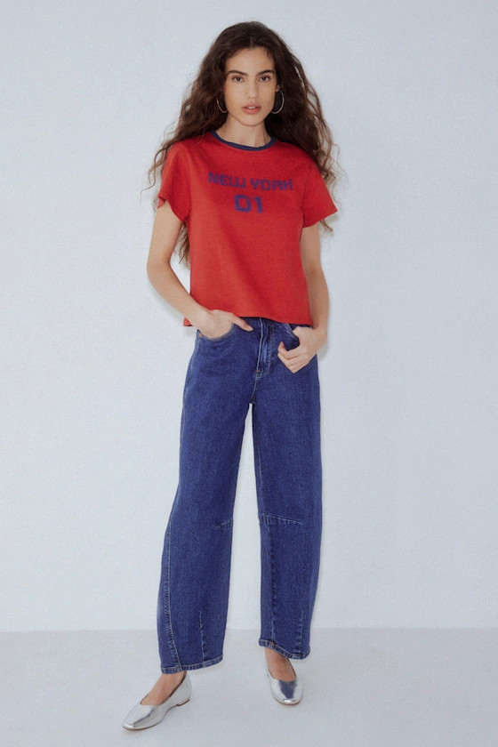 The Franklin Dark Wash High-Rise Barrel Jeans | Lulus