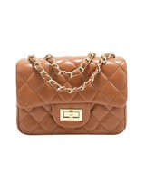 'Lindy' Quilted Faux Leather Chain Strap Mini Bag (6 Colors) | Goodnight Macaroon