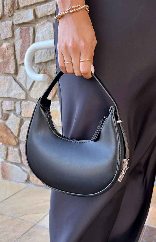 Ellisa Black Shoulder Bag | Beginning Boutique (AU)