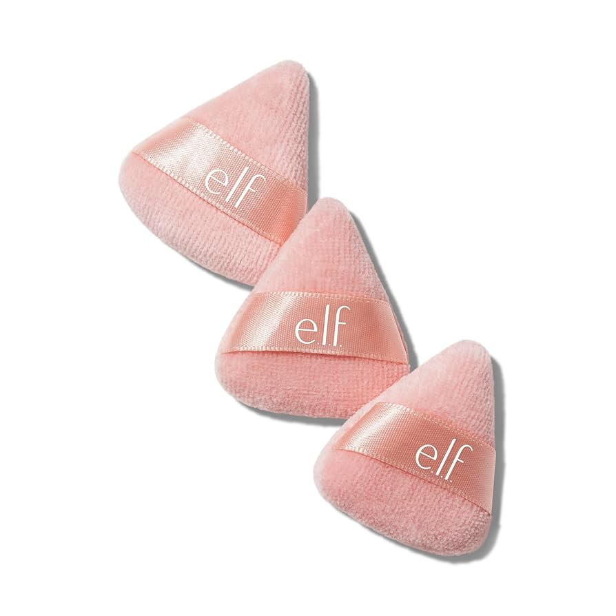 e.l.f. Halo Glow Pinkie Puffs, Finger-sized, Mini Puff For Applying Loose & Pressed Powders, Soft... | Amazon (US)