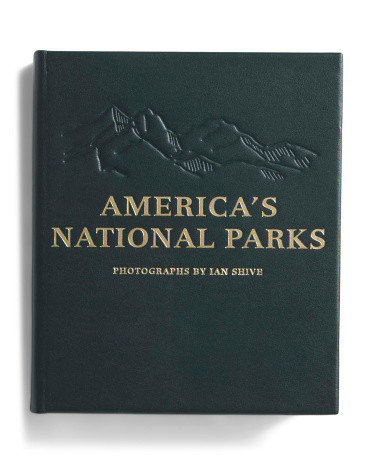 Americas National Park Leather Bound Edition Book | TJ Maxx
