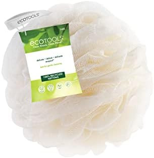 Amazon.com : EcoTools Recycled Delicate Bath Sponge Body Scrubber Cleaning Loofah for Shower and ... | Amazon (US)