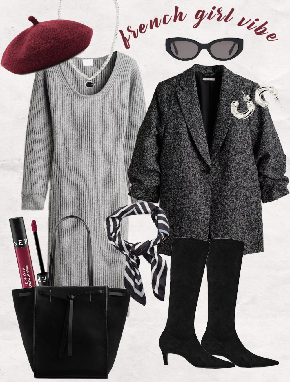 French Girl Style :) #frenchstyle #frenchgirl #chicstyle  

 #LTKSeasonal #LTKFindsUnder100 #LTKStyleTip