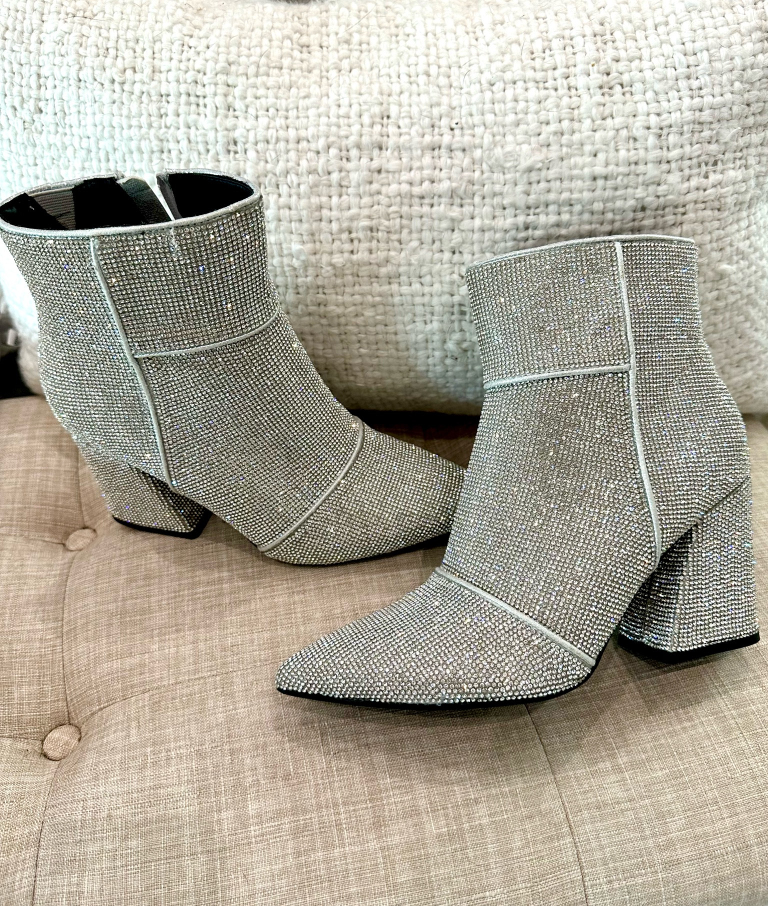 Wire thes gorgeous rhinestone booties with my boho dress on day 2 of LTKCon and they were so perfect! Will be great for the holidays!!! They’re not too tall and so sparkly!

#LTKsalealert #LTKCon #LTKparties