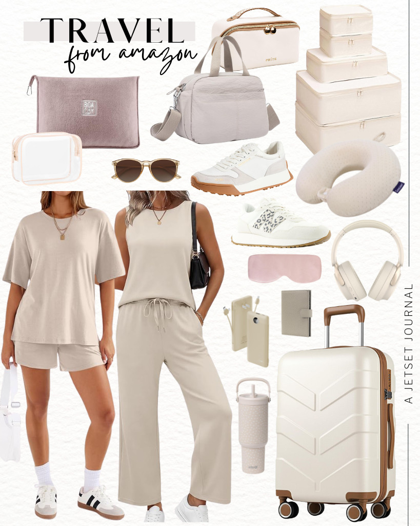 Dropping these Amazon Travel finds for those browsing for necessary stuff for their upcoming trip! Fit your passport and other essentials in this chic crossbody bag from MAXTOP, and your other things in TILYMOL hardside carry-on luggage. If you’re picking outfits, you’ll also find SAMPEEL and Trendy Queen’s two-piece outfits here. Don’t forget to grab comfy sneakers from either New Balance or Sam Edelman, both of which are bestsellers!

#LTKSeasonal #LTKSaleAlert #LTKTravel
 

 