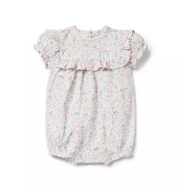 Baby Floral Pointelle Romper | Janie and Jack