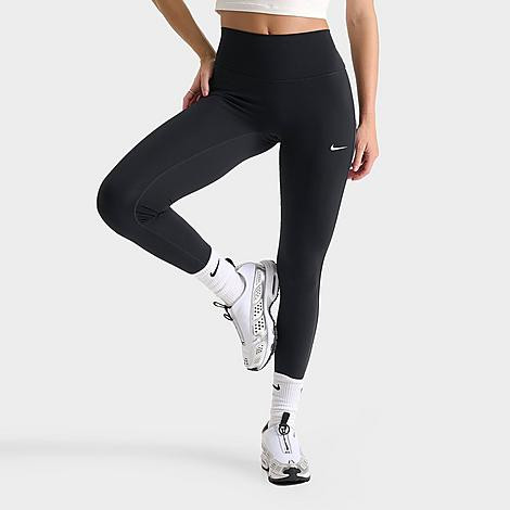 Nike Women's One High-Waisted Gym Life Pipe Leggings in Black/White Size: XS | Finish Line (US)