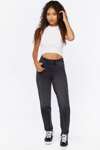 Recycled Cotton High-Rise Mom Jeans | Forever 21 | Forever 21 (US)