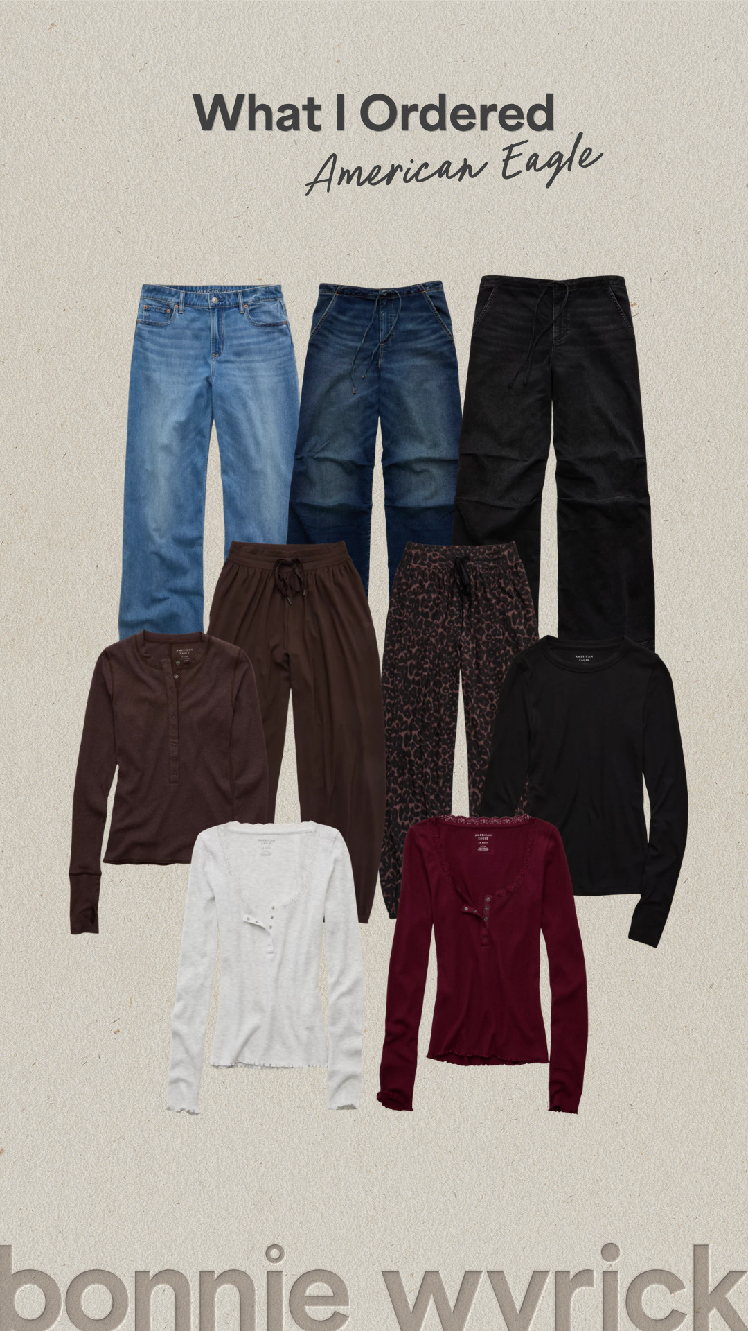 Here is part 2 of my American Eagle order! Wearing 16 long and XL for the bottoms and L on top. Midsize, midsize fashion, fall fashion, american eagle 

 #LTKootd #LTKMidsize