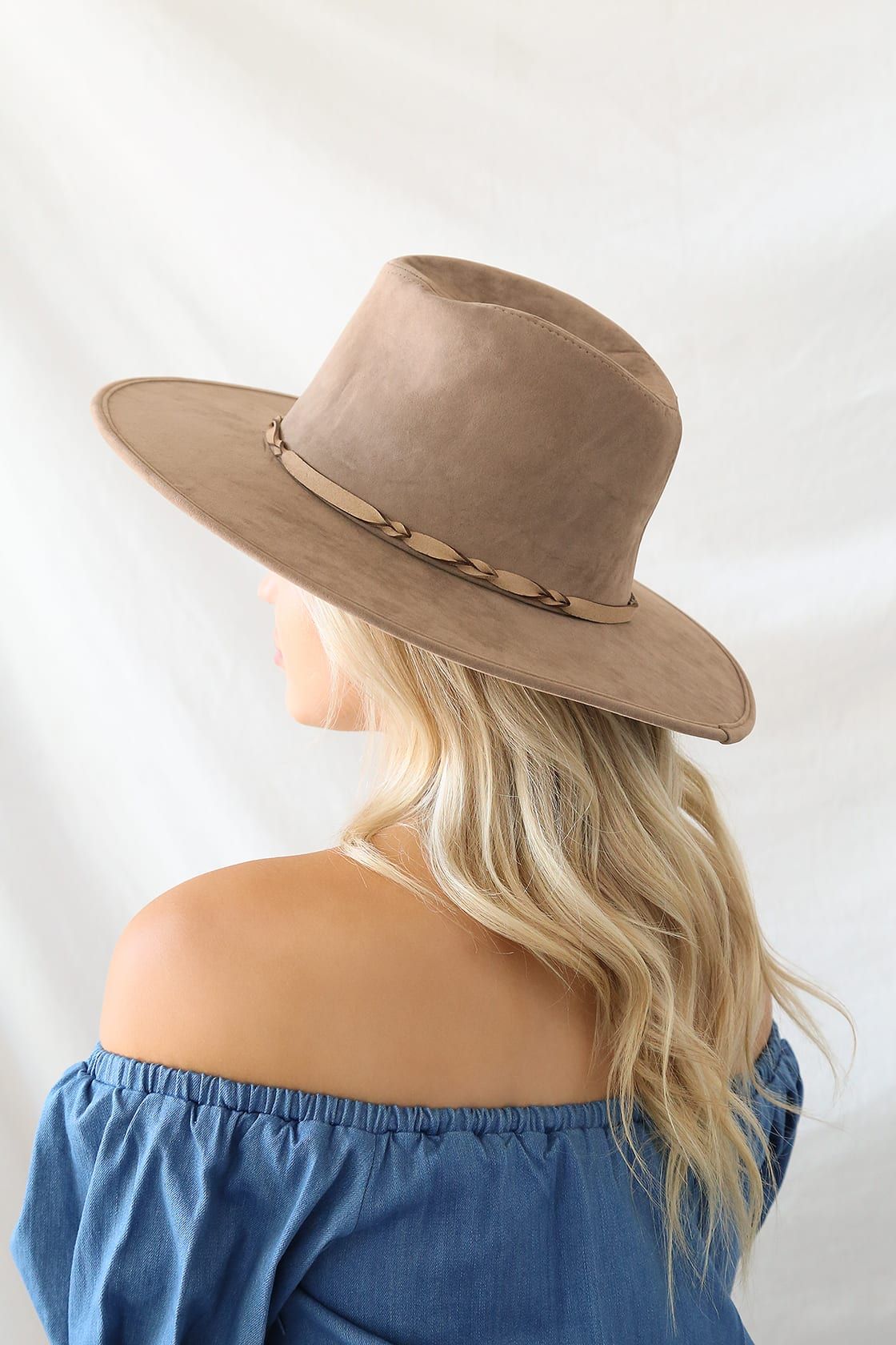 Trail Tamer Taupe Suede Fedora Hat | Lulus (US)