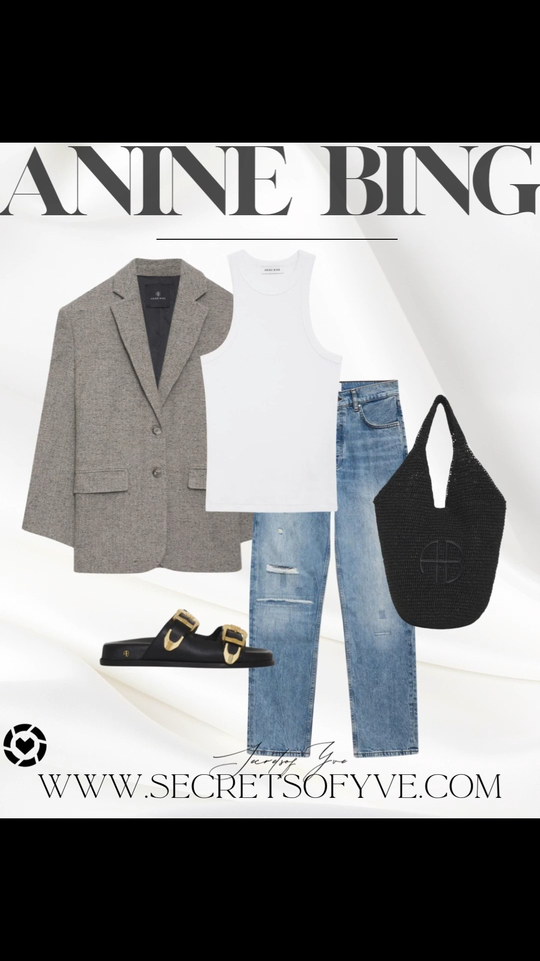 Secretsofyve: Outfit of the day @aninebing Wedding guest bag. Gift ideas. Quiet luxury
#Secretsofyve #ltkgiftguide
Always humbled & thankful to have you here.. 
CEO: PATESI Global & PATESIfoundation.org
@secretsofyve : where beautiful meets practical, comfy meets style, affordable meets glam with a splash of splurge every now and then. I do LOVE a good sale and combining codes! #ltkstyletip #ltksalealert #ltkfamily #ltku #ltkfindsunder100 #ltkfindsunder50 #ltkover40 #ltkplussize #ltkmidsize #ltktravel #ltkholiday #ltkvlog  #ltkwedding #ltkmomlife secretsofyve

#LTKWorkwear #LTKSeasonal #LTKootd