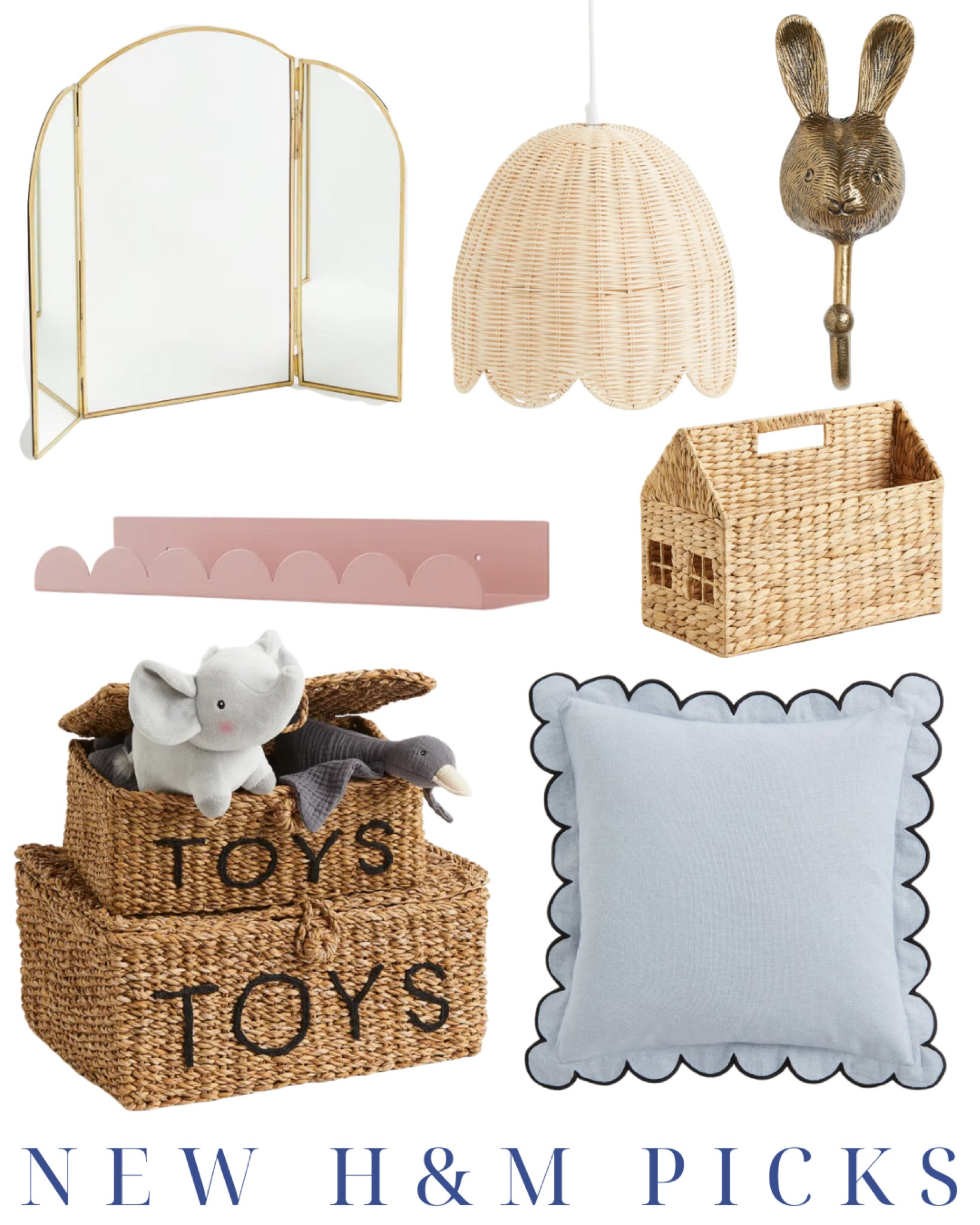 H&M finds | kid’s room | rattan | woven | women’s dresses | kids clothes | spring style | summer style | block color dress | pink | blue | pastels | church dress | Easter dress | trendy | stylish | cutout dress | cotton | puff sleeve | midi dress | maxi dress | home decor | outdoor finds | outdoor style | patio furniture | porch refresh | springtime | spring refresh | home decor | home refresh | classic home | traditional home | blue and white | furniture | spring decor | southern home | coastal home | grandmillennial home | scalloped | woven | rattan | classic style | preppy style