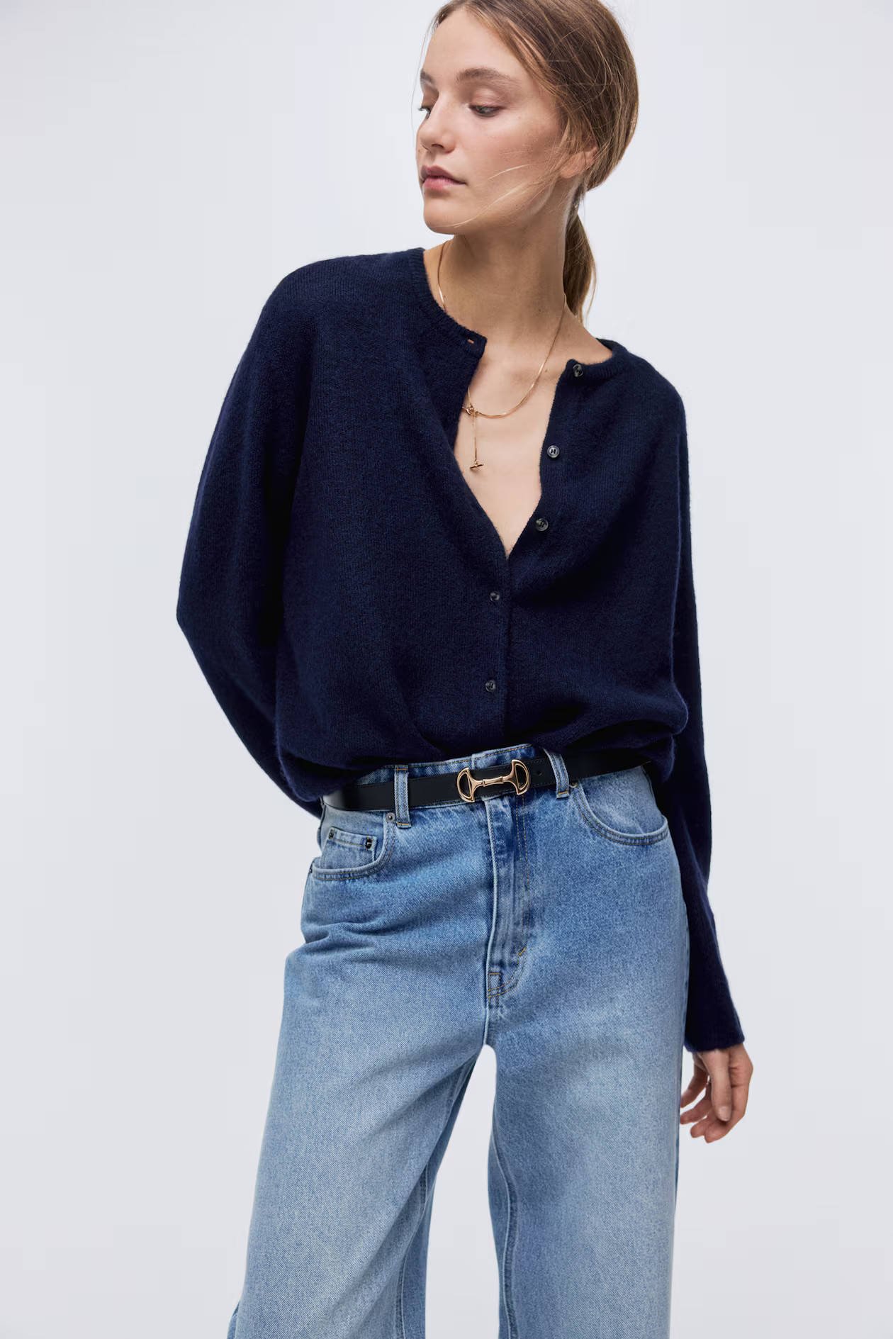 Cardigan in lockerer Passform | H&M (DE, AT, CH, NL, FI)
