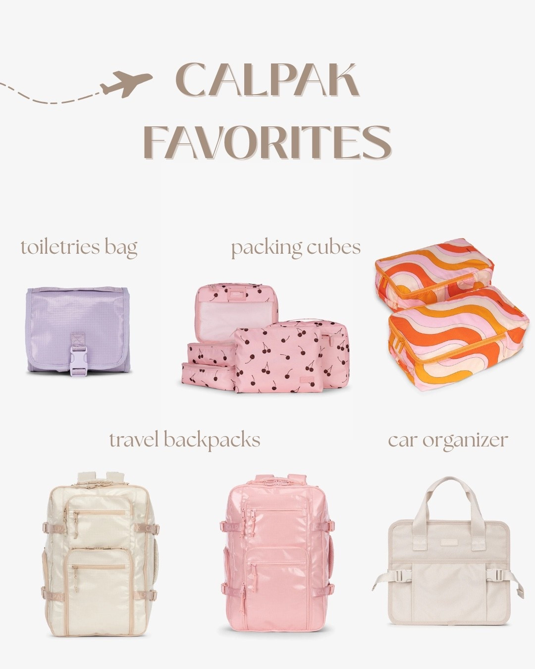 all my favorites (and a few wishlist items!) from Calpak & all are on sale rn!!
#travel

#LTKTravel #LTKSaleAlert #LTKFindsUnder100