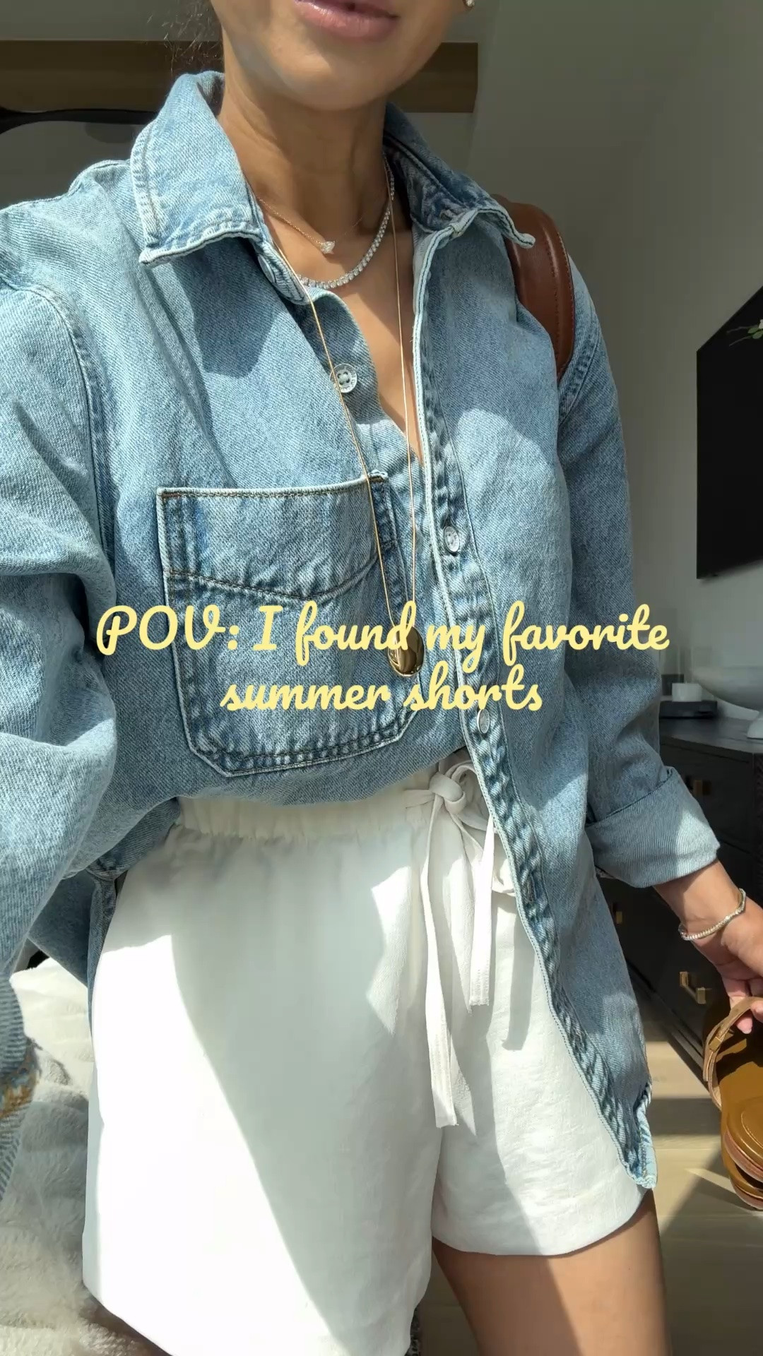 These shorts are an absolute must for summer! The relaxed pull on style is so good!! I did my true size XS, I also linked the linen version.  I linked my exact denim shirt (the website pic is not flattering lol) but it's the exact one and I have the XS (size up for more relaxed fit)

#LTKgrwm #LTKootd