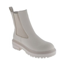 Women's Chelsea Zipper & Elastic Chunky Ankle Fashion Boots | SHEIN