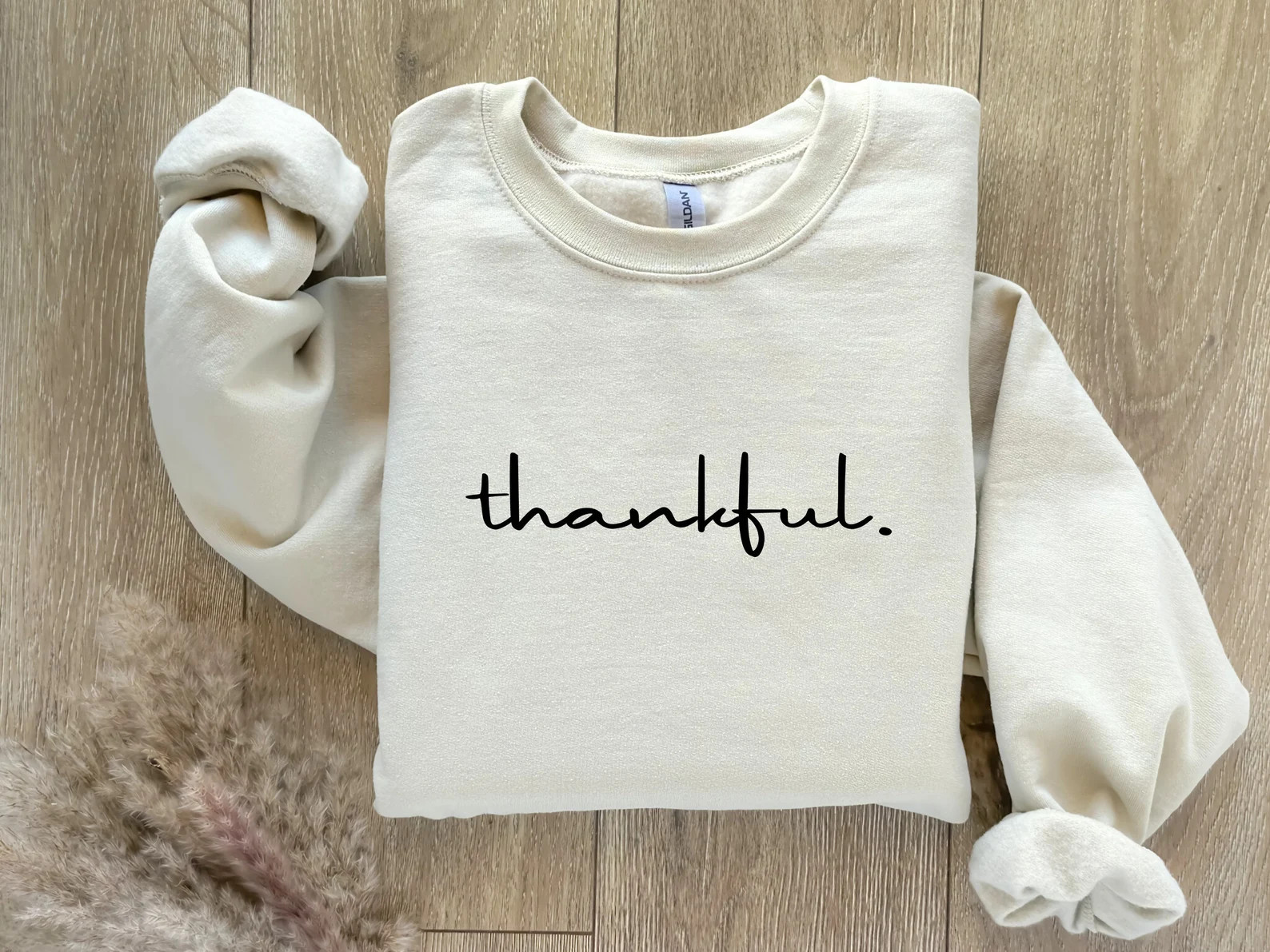Thankful Sweatshirt, Thanksgiving Sweatshirt, Thankful Grateful Shirt, Womens Thanksgiving Shirt,... | Etsy (US)