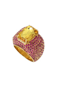 Click for more info about Kurt Geiger London Crystal Cocktail Ring | Nordstrom