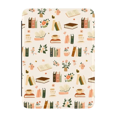 Cozy Fiction | Books & Blooms Kindle Case | CASELY