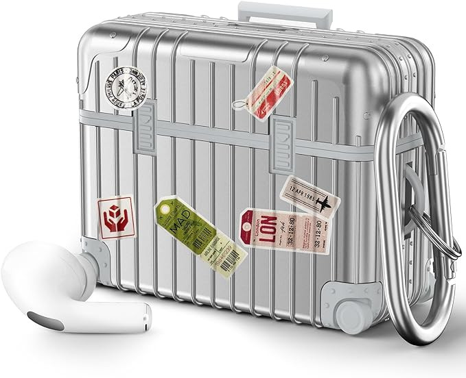 KOREDA Funda compatible con AirPods Pro de 2ª/1ª generación, bonita y divertida funda con dise... | Amazon (US)