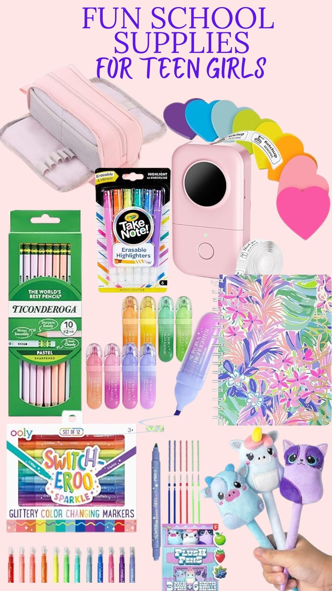 Fun school supplies for girls

#LTKKids