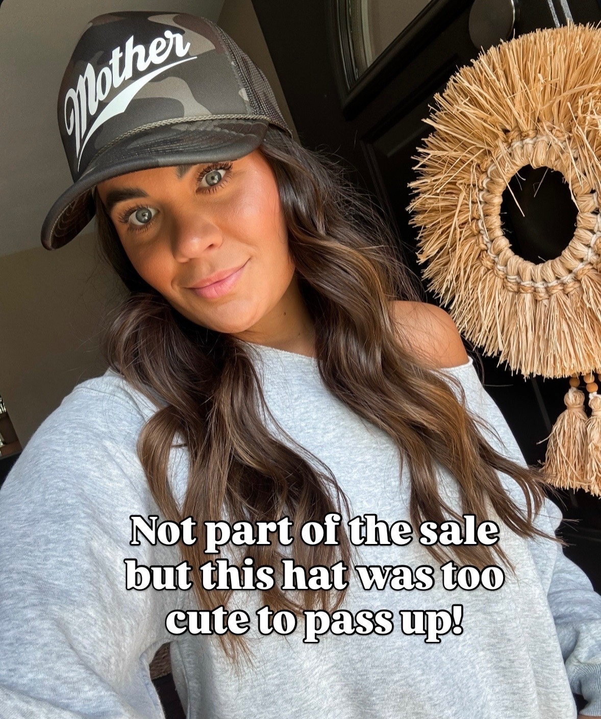 Camo trucker hat

#LTKootd #LTKmomlife