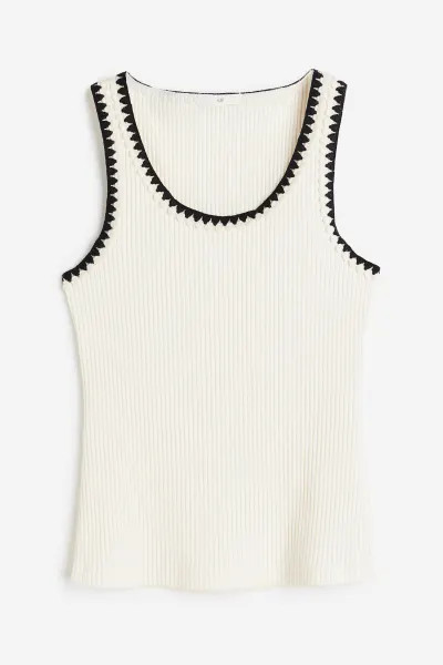 Ribbed Tank Top | H&M (US + CA)