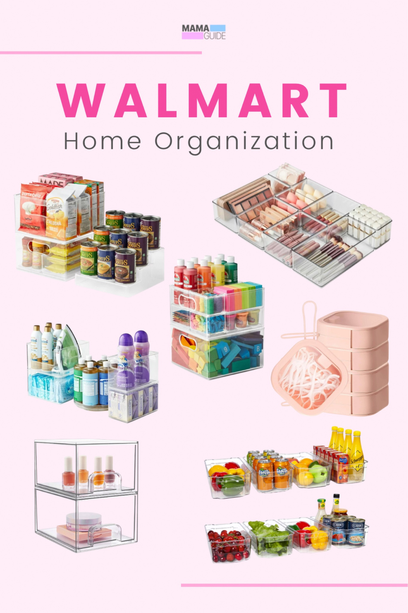 Walmart organization favorites. Some on sale and some are the home edit at a much better price point than their line at the container store.

#getorganized #organizationchallenge 

#LTKhome #LTKfamily #LTKSeasonal