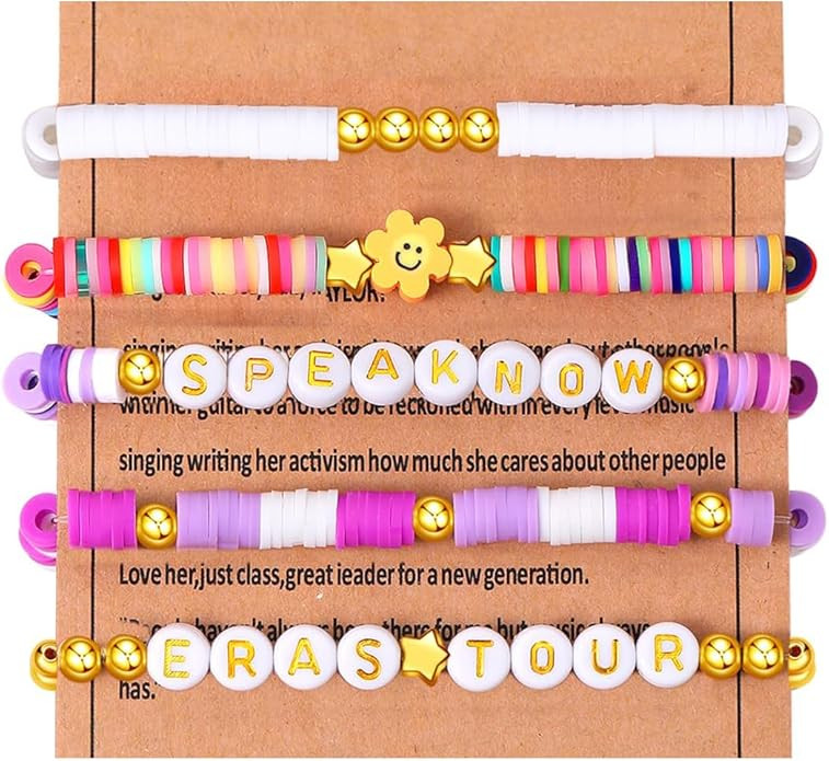 Taylor Album Inspired Bracelet Bohemian Layering Bracelets Set Friendship Bracelets Jewelry Gifts... | Amazon (US)