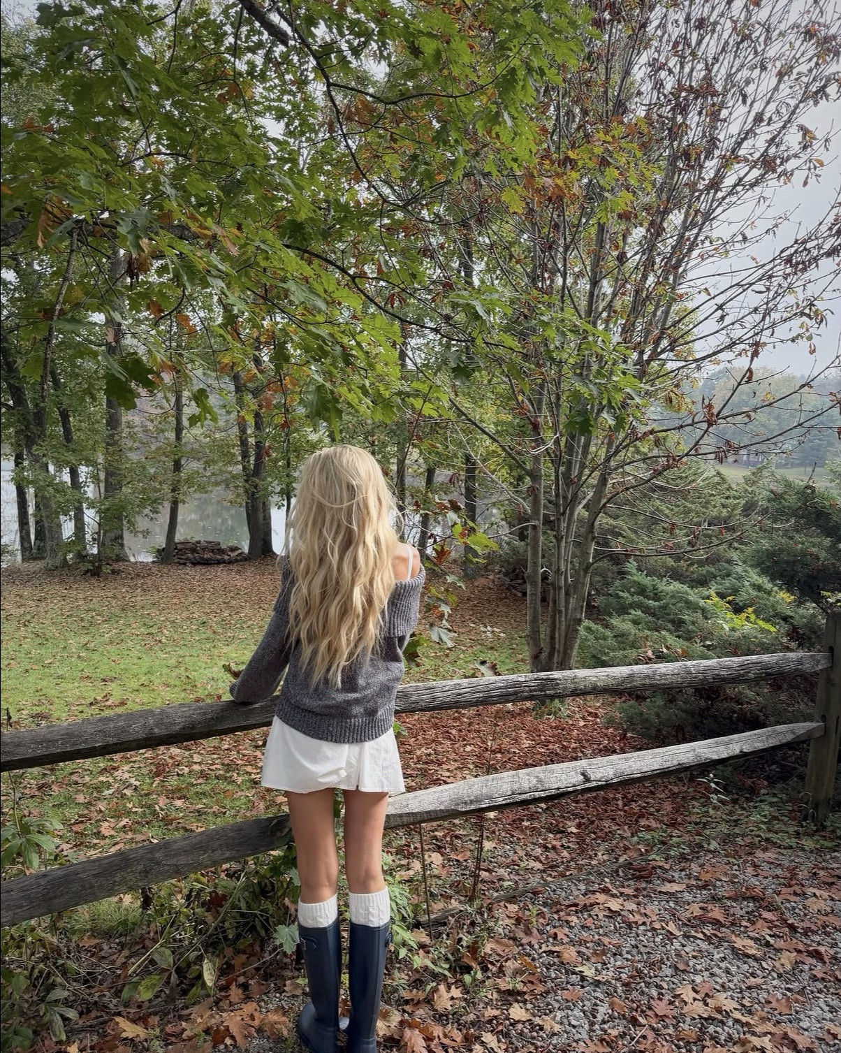 Fall outfit
Hunter boots outfit
Grey off shoulder sweater 
White mini dress


#LTKSeasonal #LTKFindsUnder100 #LTKShoeCrush