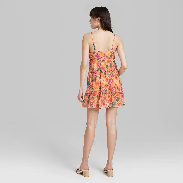 Women's Sleeveless Tiered Babydoll Dress - Wild Fable™ | Target