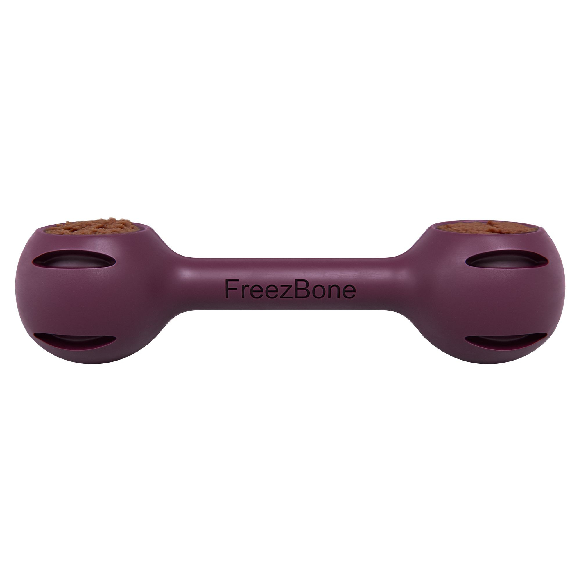 Freezbone Freezdouble Refillable Purple Dog Toy | PetSmart