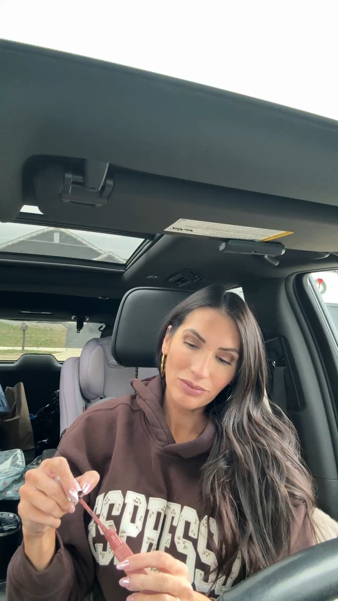 Abercrombie sweatshirt size small
Lip combo - maybelline shade seductress & lip liner shade whirl 
Lip combo 


#LTKgrwm #LTKootd #LTKBeauty