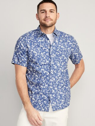 Everyday Short-Sleeve Shirt for Men | Old Navy (US)